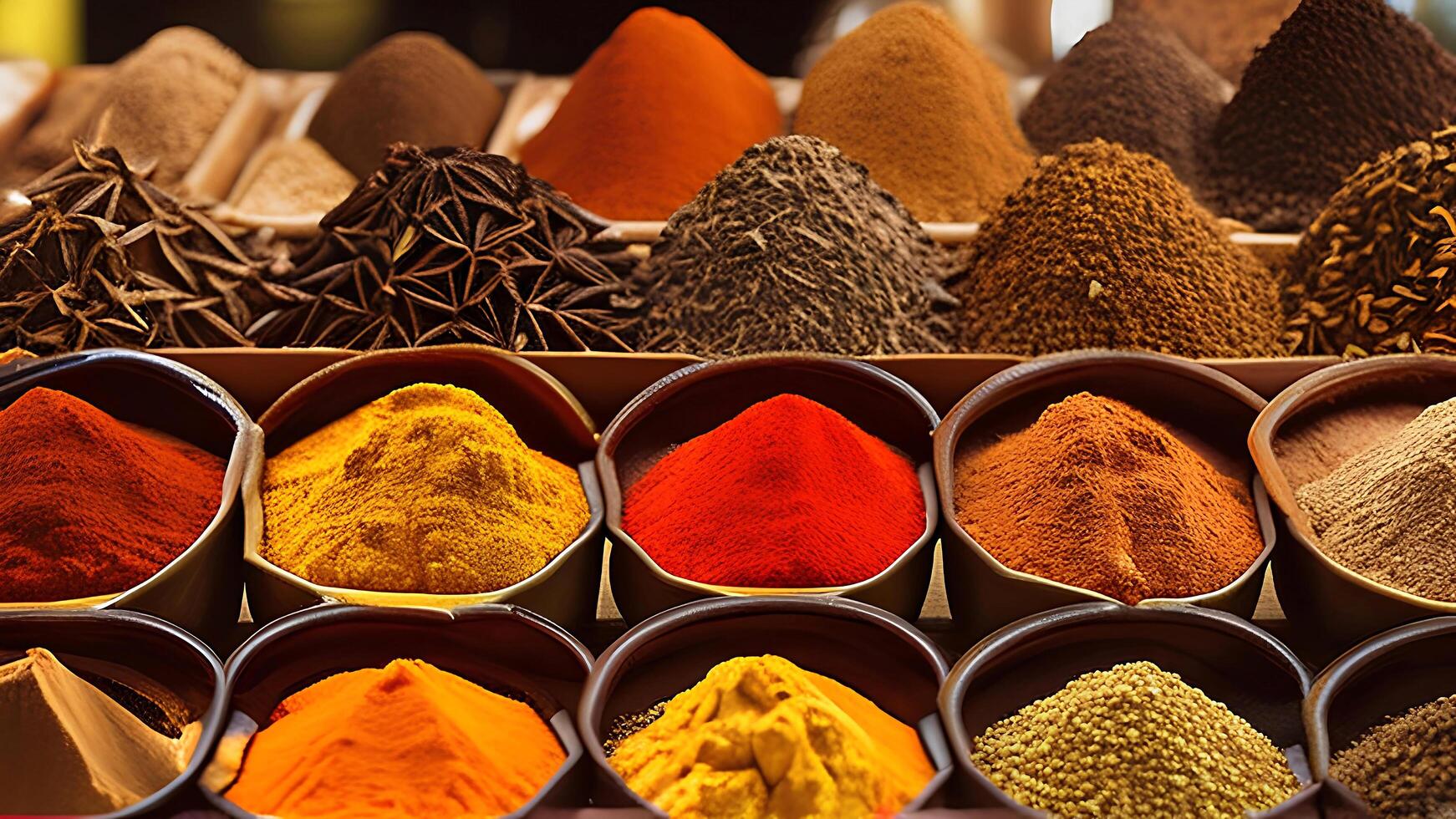 Premium Indian spices collection by Meridian Global Exports